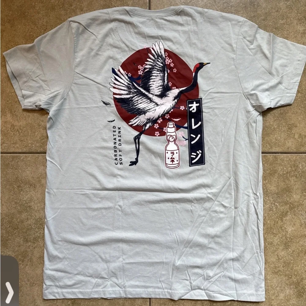 Signature by Sangria White Ramune Graphic Tee - Picture 2 of 3